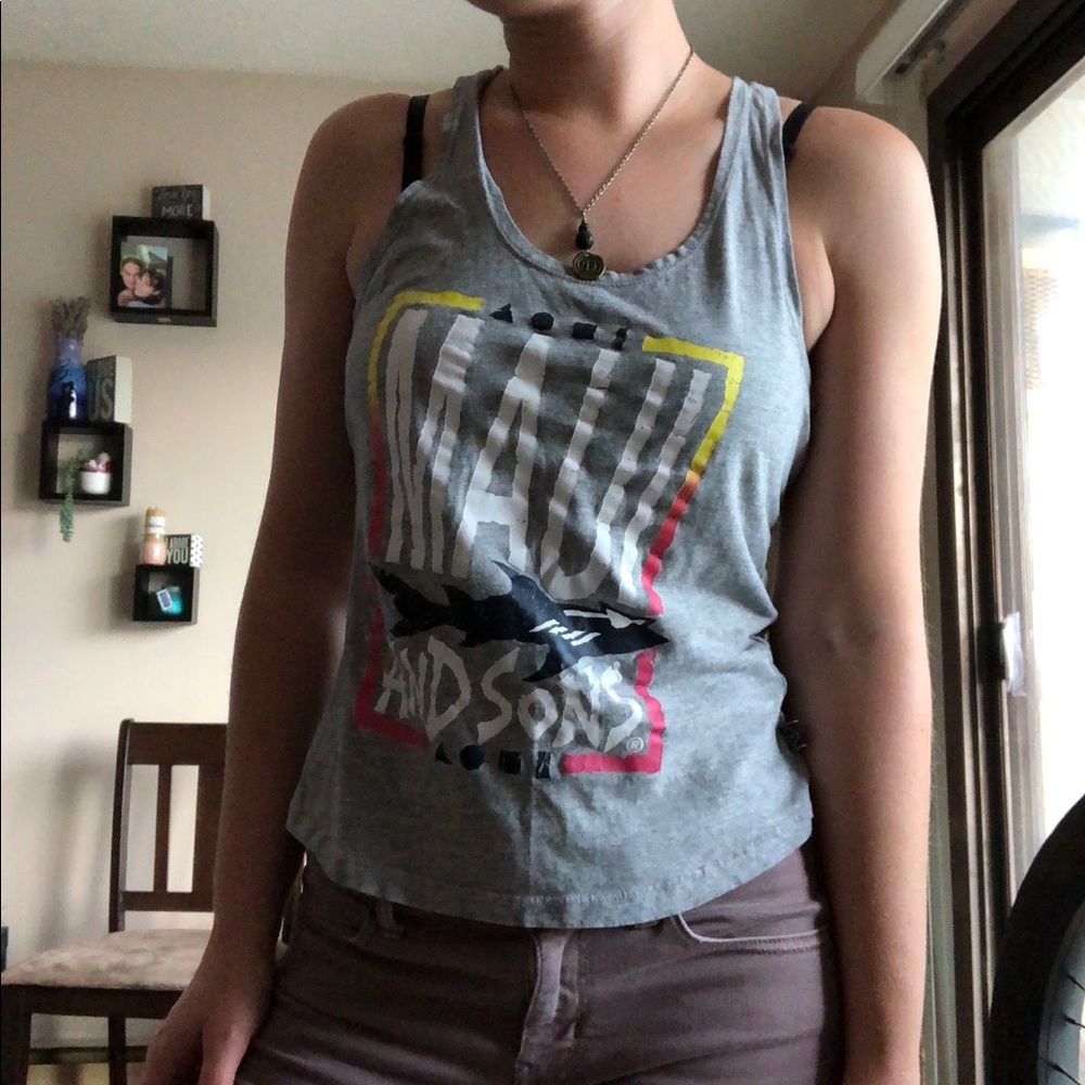 Maui and Sons Surfer Style Tank Top